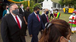 Pompeo insta a Surinam a elegir firmas estadounidenses en lugar de chinas | FOTOS