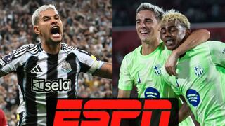 ESPN transmitió el partido FC Barcelona vs. Newcastle por la fecha 1 de fase de liga de Champions League