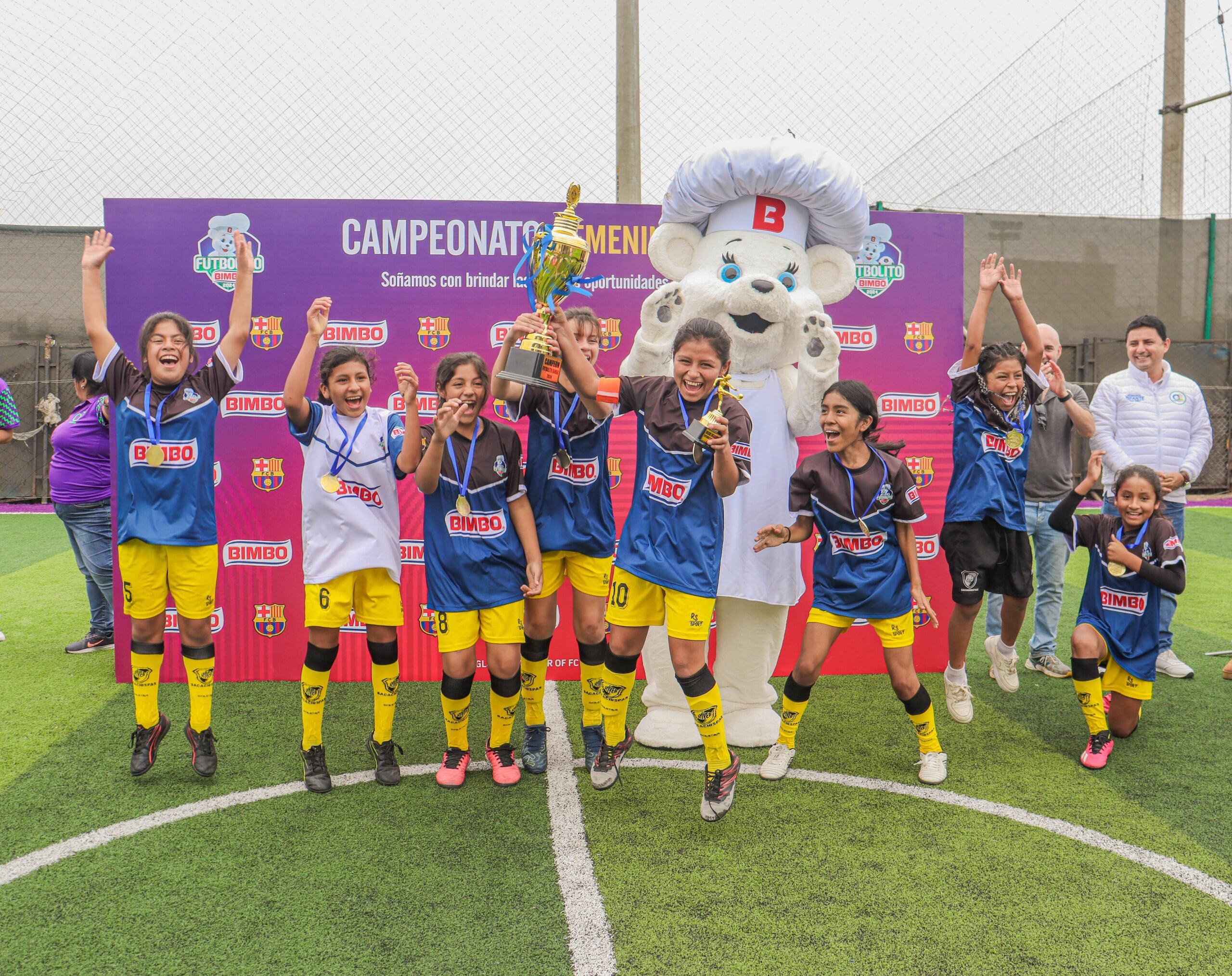 El torneo que organiza Grupo Bimbo se desarrolla desde hace 60 años en diversos países del mundo con la finalidad de fomentar la equidad de género en el fútbol.