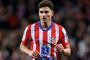 La araña que pica: Julián Álvarez marcó el Atlético Madrid vs. Barcelona por LaLiga | VIDEO