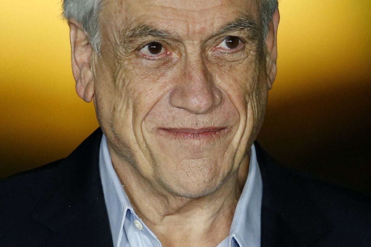 El expresidente chileno Sebastián Piñera murió a los 74 años el 6 de febrero de 2024 en un accidente de helicóptero. Aquí durante una conferencia de prensa (Foto: Javier Torres / AFP)