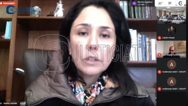 Poder Judicial autoriza viaje de Nadine Heredia a Colombia por motivos de salud