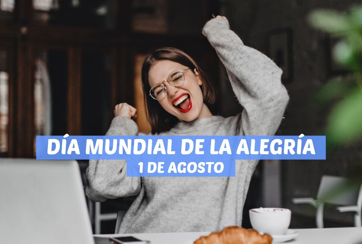 Estas frases para el Día Mundial de la Alegría te ayudarán a celebrar y compartir buenas vibras este 1 de agosto. | Crédito: Mag / Freepik