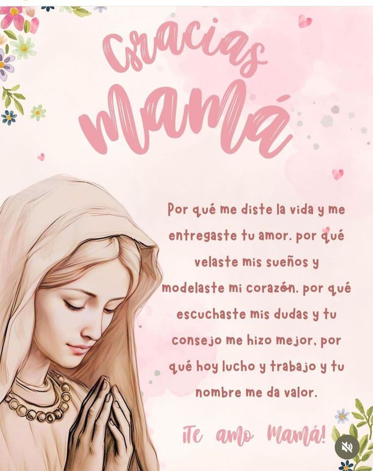 Elige una de estas 20 imágenes para desear un ¡Feliz día de la Madre 2025! si vives en España, para este domingo 4 de mayo. (Foto: Pinterest)