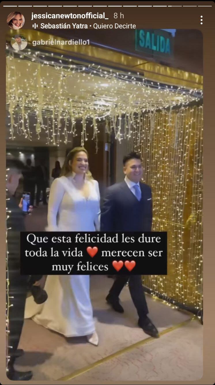Jessica Newton publica emotivo mensaje tras la boda de su hija con Deyvis Orosco. (Foto: Instagram)