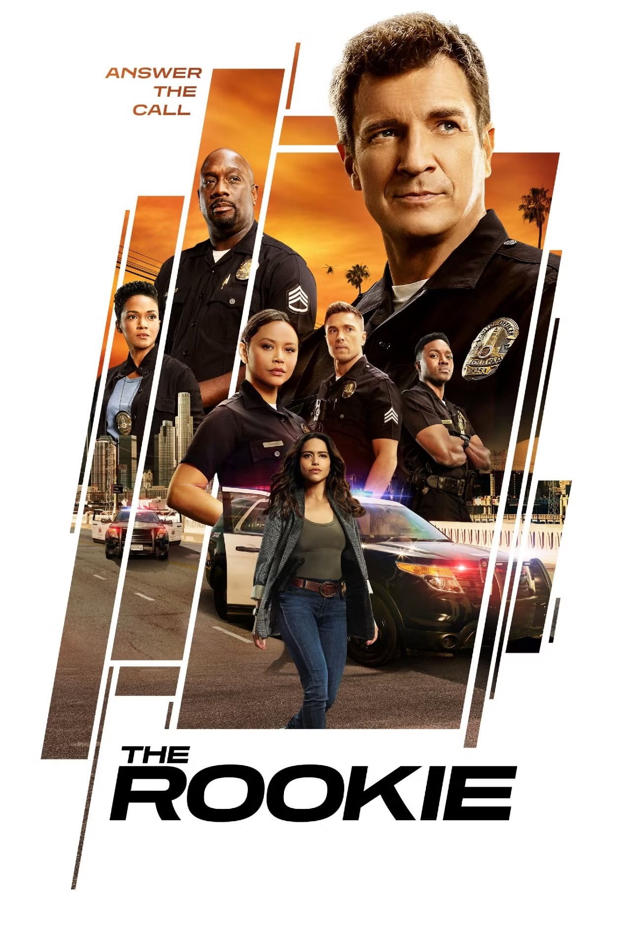 El póster de "The Rookie", comedia policíaca que se desarrolla a lo largo de 7 temporadas (Foto: ABC)