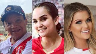 Perú vs. Paraguay: los famosos que tuvieron la suerte de alentar a la selección desde el Estadio Nacional 