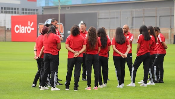 La Selección peruana femenina de futbol Sub-20 se prepara para el Sudamericano de 2024. (Foto: FPF)