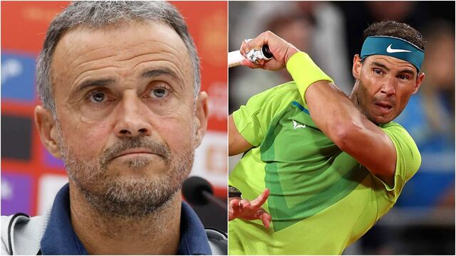 Luis Enrique elogió a Rafael Nadal: “Es un orgullo que nos represente a todos los españoles”