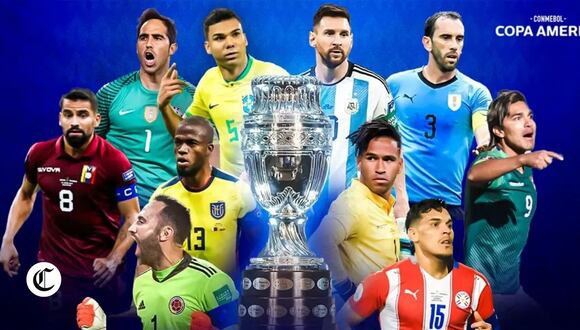 Descubre cuáles son las selecciones mejor valoradas de la Copa América 2024. Foto: Conmebol