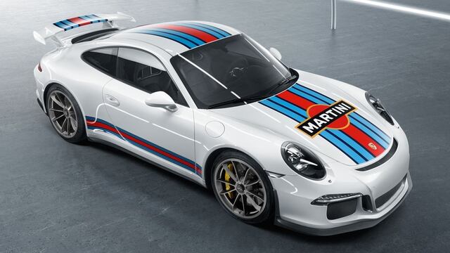 Porsche 911 ahora estará disponible con la decoración Martini | FOTOS