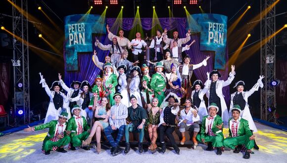 Circo sobre Hielo con un show inspirado en la mágica historia de Peter Pan. (Foto: Difusión)