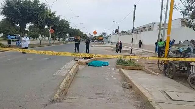 Callao: sicarios en moto interceptan y asesinan a ciclista en la Av. Colonial