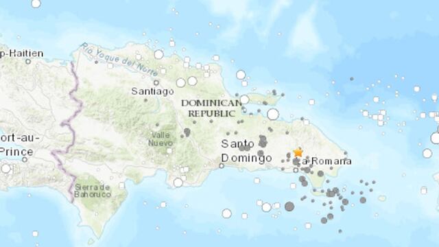 Sismo de magnitud 5,2 sacudió República Dominicana este viernes 10