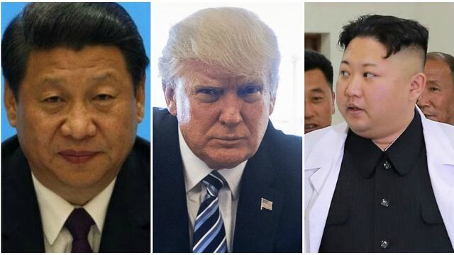 China pide "moderación" tras hablar con Trump sobre Norcorea