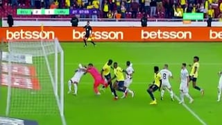 Ecuador vs. Uruguay: el penal no sancionado a favor de los ‘charrúas’ en la jugada final | VIDEO