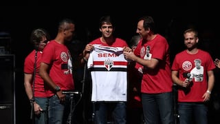 Así fue presentado Kaká tras su regreso al Sao Paulo