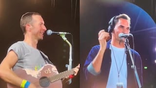 Federer toca junto a Coldplay durante concierto en Zúrich | VIDEO VIRAL