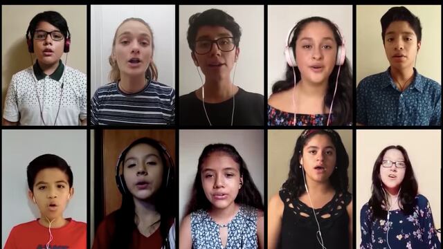 Una experiencia virtual: el Coro Nacional de Niños se reinventa durante la pandemia