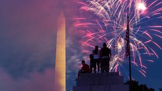4 de Julio: fuegos artificiales en Washington, DC mientras se disparan casos de coronavirus en EE.UU. | FOTOS