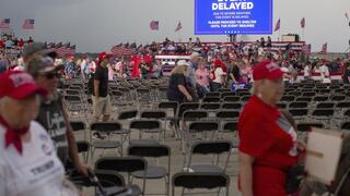 Donald Trump: cancelan por clima el primer mitin tras el inicio de juicio penal en su contra