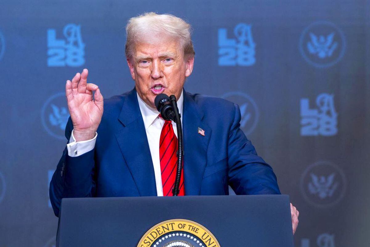 El presidente de Estados Unidos, Donald J. Trump. Foto: EFE/EPA/SHAWN THEW