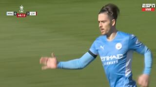 Jack Grealish anotó el descuento de Manchester City sobre Liverpool | VIDEO