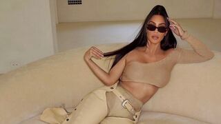 Kim Kardashian decide cambiar de look y ahora es pelirroja | VIDEO