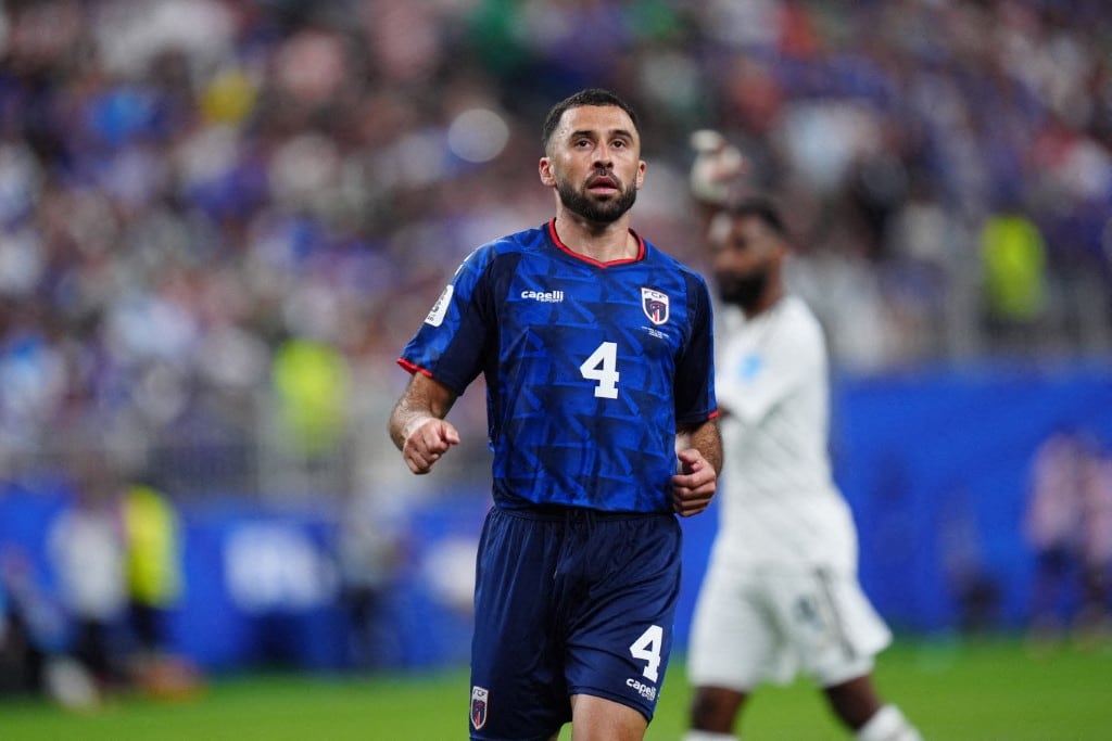 HOUSTON, USA - JUNE 26: Roberto Pico Lopes (4) of Cape Verde looks on during the FIFA World Cup 2026 Group H match between Cape Verde and Saudi Arabia at Houston Stadium on June 26, 2026 in Houston, Texas. Hakan Akgun / Anadolu (Photo by Hakan Akgun / Anadolu via AFP)