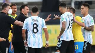 Qué pasó con Argentina vs. Brasil por Eliminatorias Catar 2022