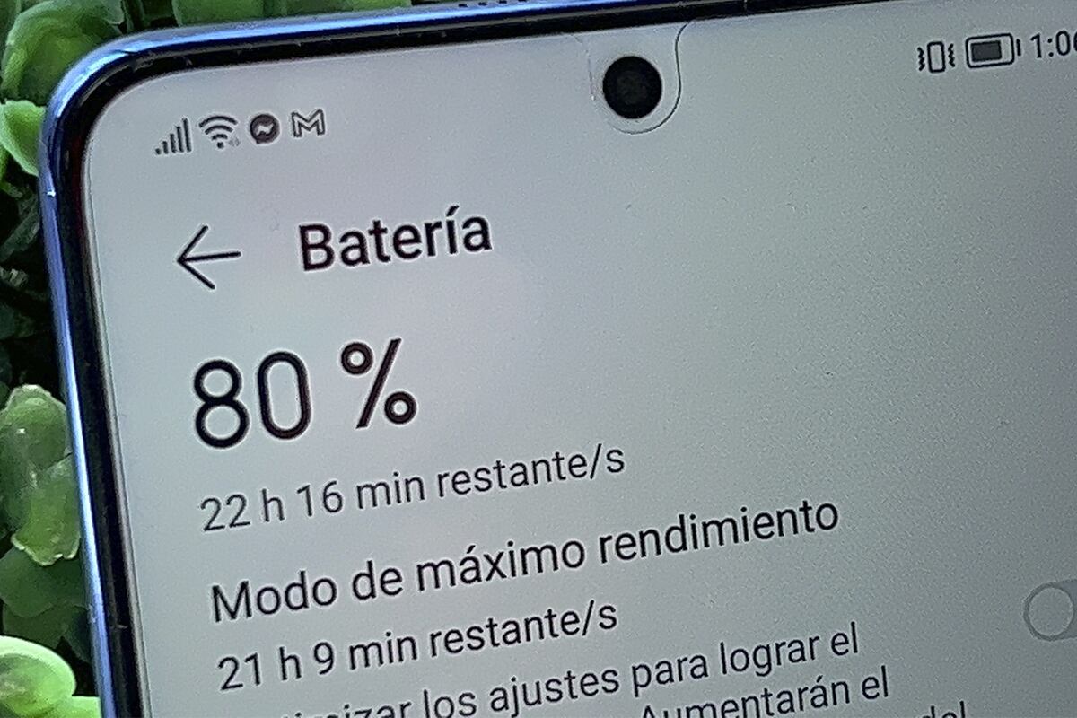 La batería del Honor X9 es de 4800 mAh, suficiente para durar alrededor de un día y medio. (Foto: MAG - Rommel Yupanqui)