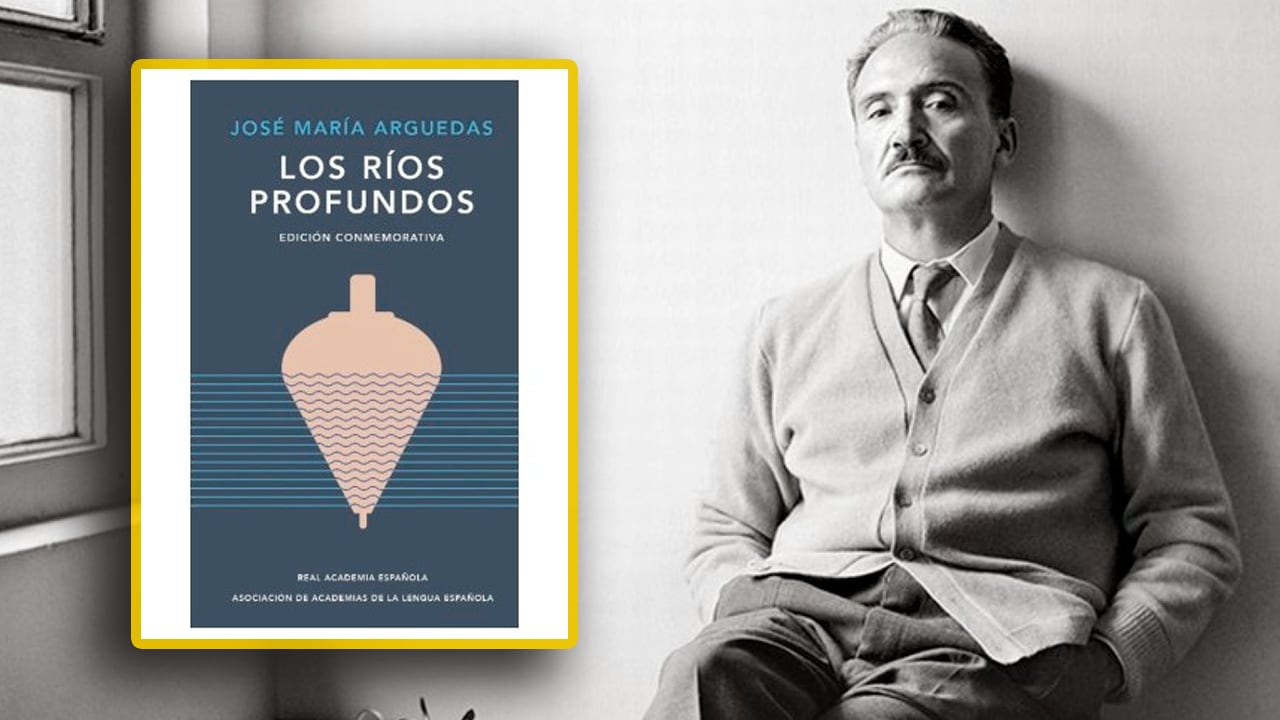 RAE publicó edición especial de 'Los ríos profundos', libro incluye un texto del Nobel Mario Vargas Llosa | Foto: Composición EC