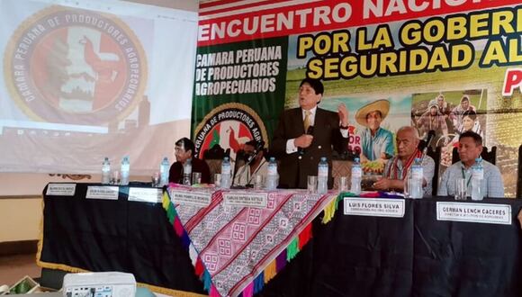 Organizaciones agrarias del norte y sur del Perú exigen la renuncia de la ministra de Desarrollo Agrario y Riego, Nelly Paredes del Castillo | Foto: Difusión