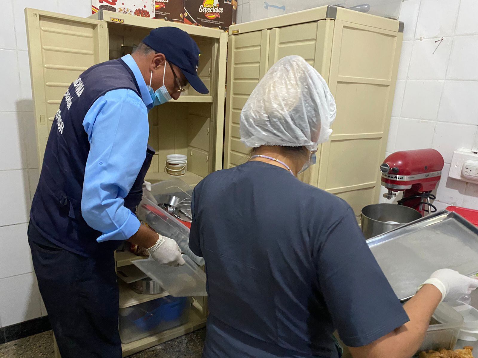Una panadería intentó impedir la revisión del local. (Foto: Municipalidad de La Molina)