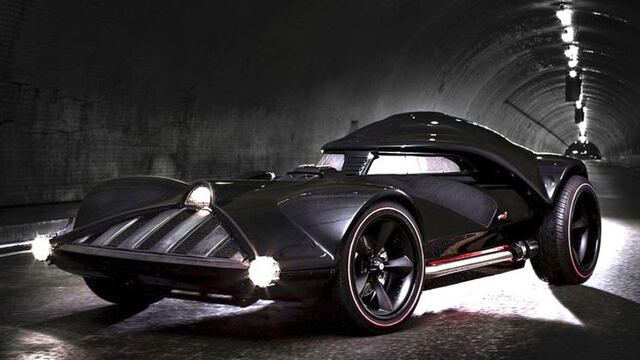 Hot Wheels crea auto de Darth Vader a escala real