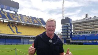 Boca Juniors vs. River Plate: Koeman llegó a Argentina para ver el superclásico y dio su favorito | VIDEO