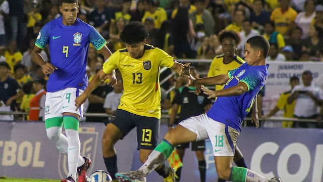 Con gol en los descuentos: Ecuador empata 2-2 contra Brasil el Sudamericano Sub-17 | RESUMEN Y GOLES