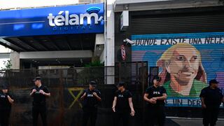 Argentina: Gobierno de Milei suspende agencia de noticias Télam y valla sus sedes