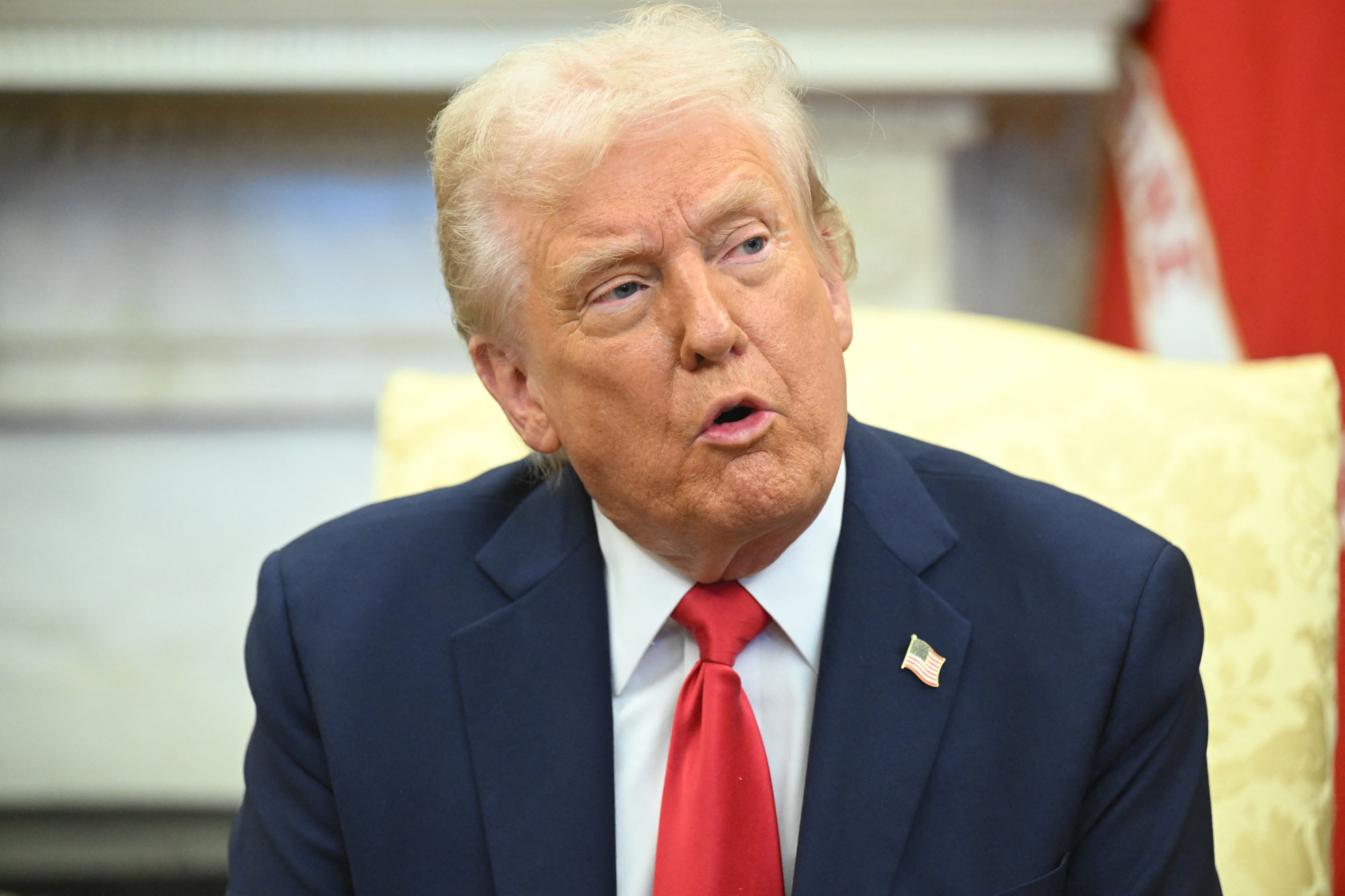 El presidente de Estados Unidos, Donald Trump. (Foto por SAUL LOEB / AFP)