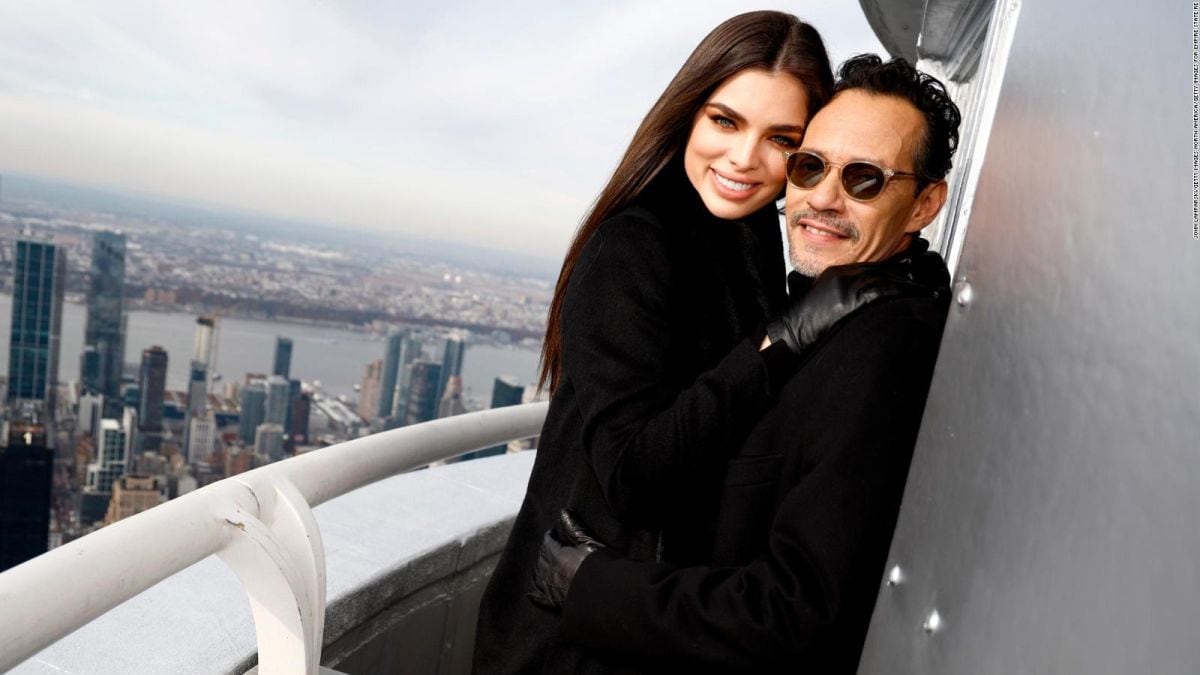 Nadia Ferreira y Marc Anthony se casaron a finales de enero pasado (Foto: AP)
