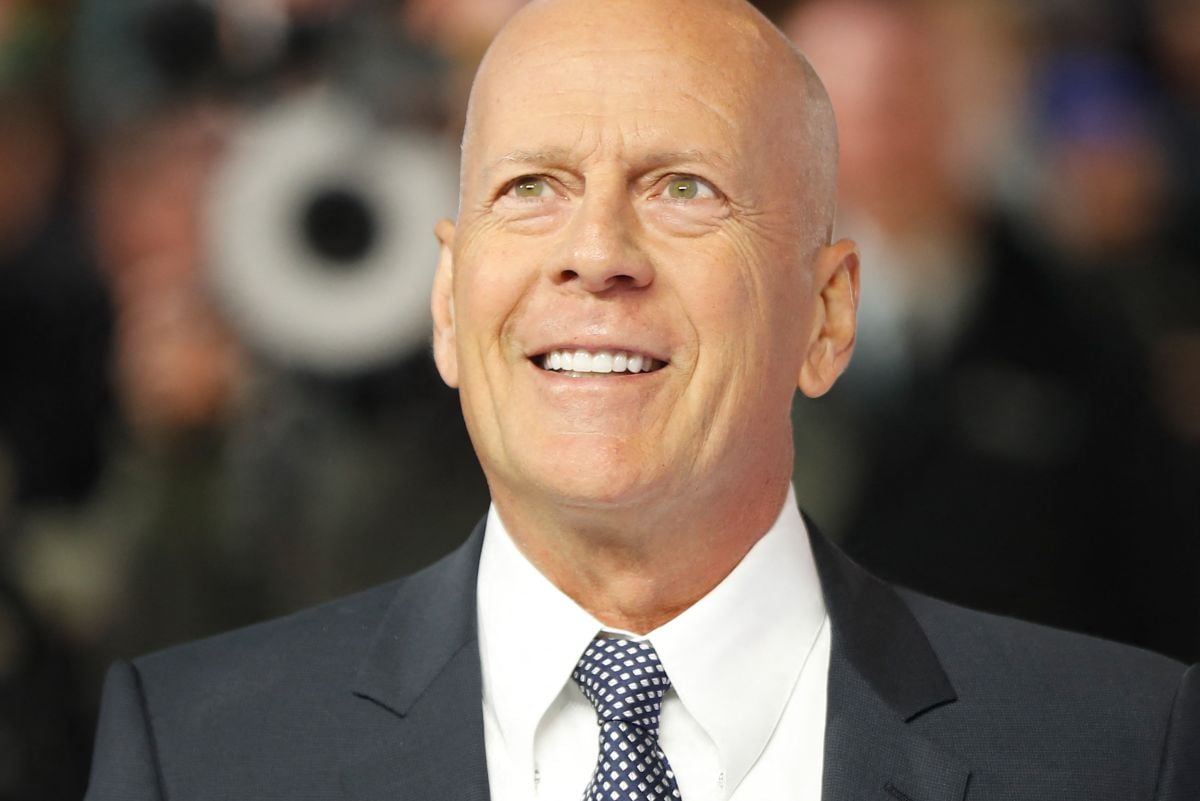 La vez que Bruce Willis llegó al estreno europeo de "Glass" en el centro de Londres el 9 de enero de 2019 (Foto: Tolga Akmen / AFP)
