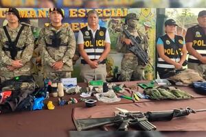 Ejército incauta explosivos y municiones tras enfrentamiento con remanentes de Sendero en Junín