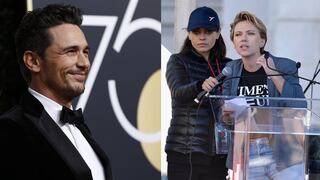 Scarlett Johansson mandó indirecta a James Franco por denuncias de acoso