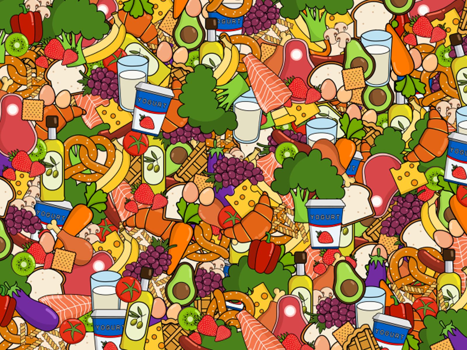 RETO VISUAL | Solo las mentes más agudas pueden encontrar el dulce escondido en este desafío para la mente con temática gastronómica. Entonces, ¿podrás hacerlo en 49 segundos? | Patient Claim Line