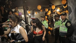 Halloween y día de la canción criolla: policía intervino locales durante estado de emergencia en San Juan de Lurigancho | FOTOS