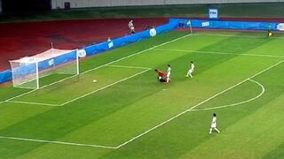Con este gol Perú empezó la remontada en la final de Nanjing