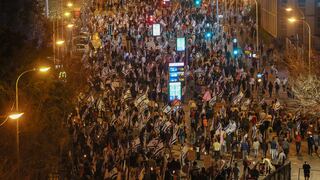 Medio millón participó anoche en la mayor protesta de la historia de Israel