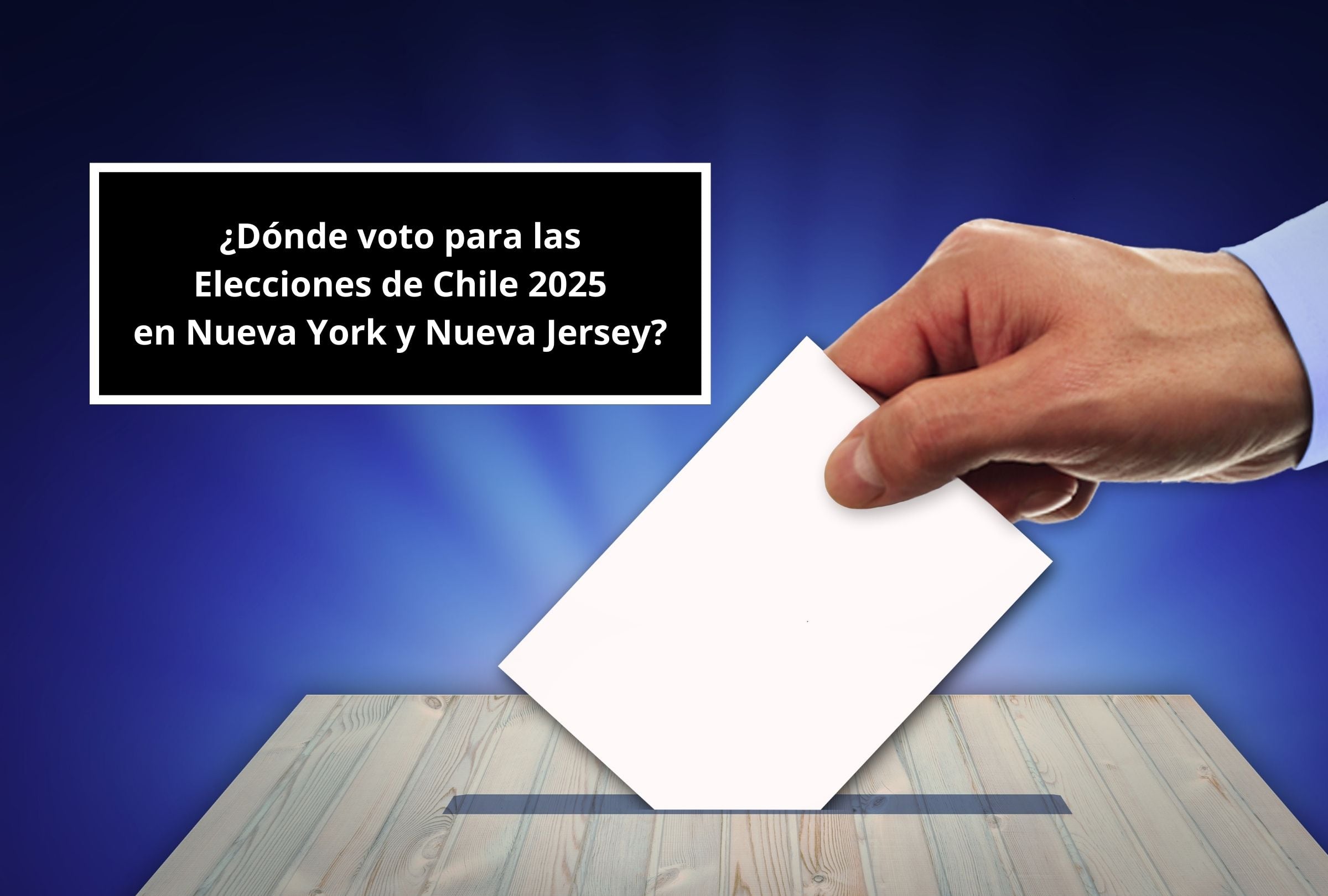 Revisa esta nota para que sepas en qué lugar puedes participar en la segunda vuelta de las Elecciones de Chile 2025 si vives en Nueva York o Nueva Jersey. (Foto: Composición Mag)