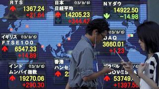 Bolsas asiáticas operaron a la baja por malos datos en Japón