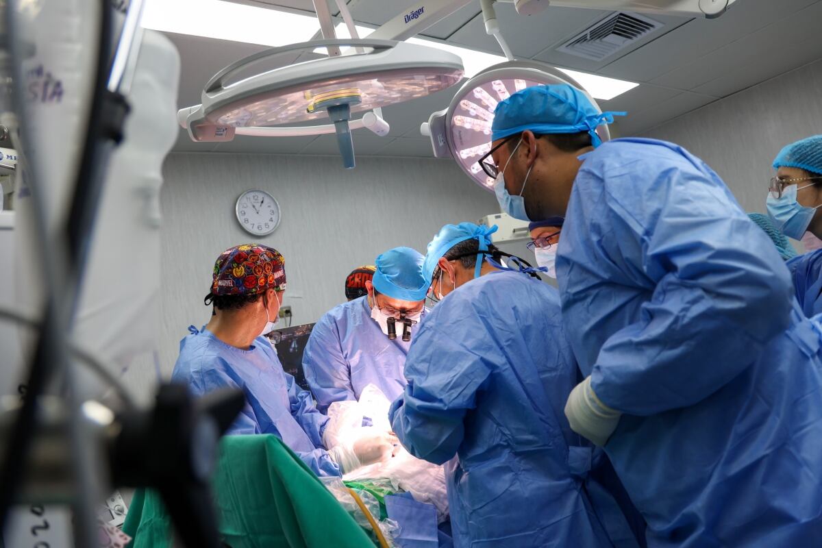 Rebagliati corrige espina bífida a un feto de 24 semanas mediante cirugía intrauterina. (Foto: Difusión)